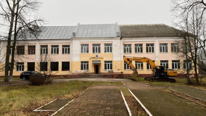 Снос школы Белые столбы